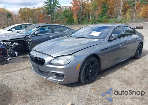 2013 BMW 650I Gran Coupe xDrive из США, поврежденный, VIN WBA6B4C52DDG67914